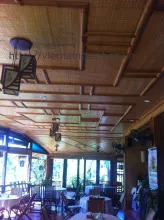 bamboo ceiling